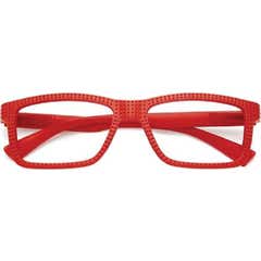 Twins Optical Gold Style Lunettes Rouge +1.00 1ut