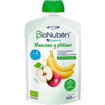 BioNubén Ecopouch Manzana y Plátano 100g