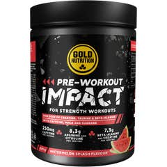 Gold Nutrition Poudre Protéines Pre-Workout Impact Pastèque 400 g