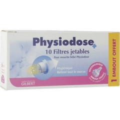 Physiodose Filtre + Embout B/10+1