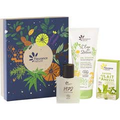 Fleurance Nature Pack Homme Gel Douche Verveine + Parfum + Savon