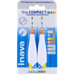 Inava Trio Compac Brossett 1/2/3 Blist/6