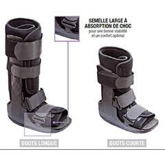 Cizeta Medical Botte March Boots Noir Court M