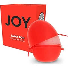 Jamyjob Masturbateur Discret Oeuf Rouge Version Joy 1pc