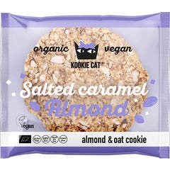 Kookie Cat Biscuit Caramel et Amandes Salées 50g