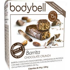 Bodybell Barre Croquant au Chocolat 5x44g