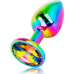 Ohmama Iridescent Circle Anal Plug Taille M 1ut