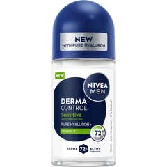 Nivea Men Derma Control Sensitive Deo Roll On 50 ml