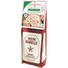 Mulino Marello Mix Farine Pain Pizza Sans Gluten 500g