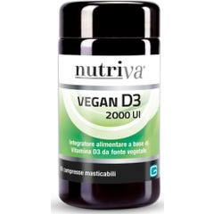 vegan nourri D3 60Cpr 2000Ui