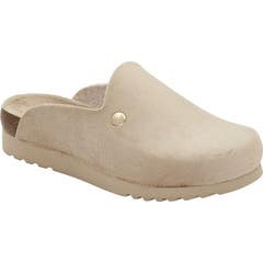 Scholl Sirdal Soft Microfibre Woman Beige Taille 41 1 Paire