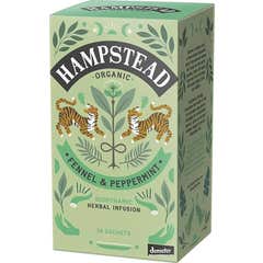 Hampstead Tea Organic Fennel & Peppermint 20 Sobres