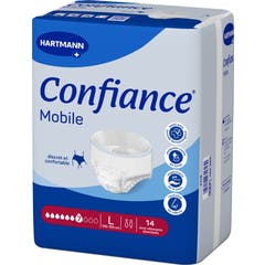 Confiance Mobile Slip 7G Absorbant Jetable TL 14 uts