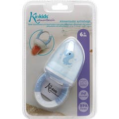 Kiokids Tétine Anti-étouffement Dinosaure Bleu +6M 1 ut