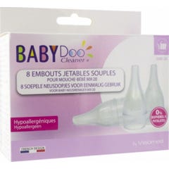 Visiomed Babydoo 8 Embouts Jetable Souples Pour Mouche Bébé Mx-20