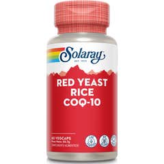 Solaray Riz à la Levure Rouge Plus Q10 60caps