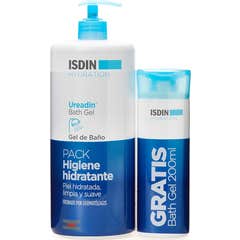 Isdin Ureadin Gel Bain Peau Sèche 1000 ml + 200 ml