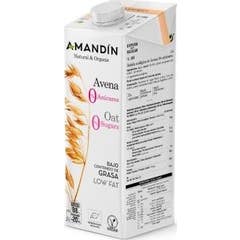 Amandin Boisson Végétale Flocons d'Avoine 0% Sucre 6x1L