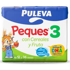 Puleva Peques 3 Céréales et Fruits 3X200ml.