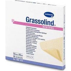 Grassolind Neutral Pansement Stérile 7,5x10cm 10uts