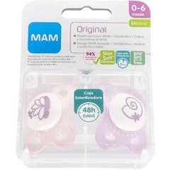 Mam Baby Soother Original Silicone 0-6 M 2uts