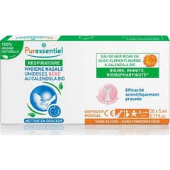 Puressentiel Respiratoire Hygiène Nasale Unidoses Bébé 30x5ml