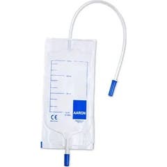 Aaron Poche à Urine de Jambe avec Tube 55 cm 750 ml 1 ut
