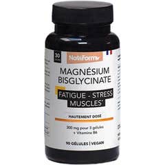 Nat&Form Bisglycinate de Magnésium 1500mg 90 Gélules Nat&Form Bisglycinate de Magnésium 1500mg 90 Gélules
