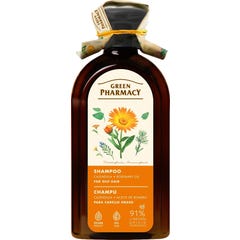 Green Pharmacy Shampooing Calendula et Huile de Romarin 350 ml