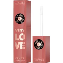 Eveline Cosmetics VinyLove Vinyl Brillant à Lèvres Liquide 04 Peachy 4 ml