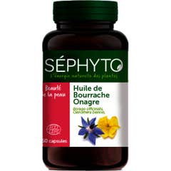Sephyto Huile Bourrache Onagre 150caps