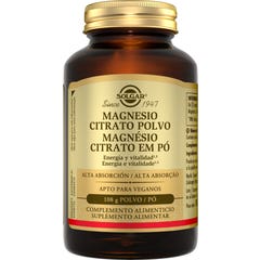 Solgar Magnésium Citrate en Poudre 108 g