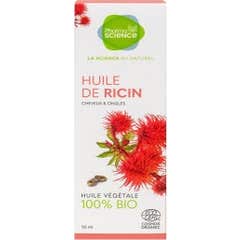 Pharmascience Huile Végétale de Ricin Bio 50ml