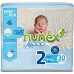 Nunex Pack Couches Taille 2 3-6Kg 30uts