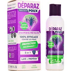 Déparaz Shampooing préventif anti-poux et lentes 150 ml