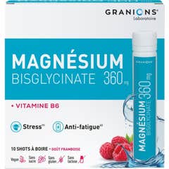 Granions Magnésium Bisglycinate 360mg 10x25 ml