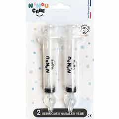 Nanou Care Seringues nasales bébé 2x10 ml