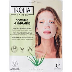 Iroha Nature Mascarilla Aloe+AH Reconfortante Hidratante 20ml