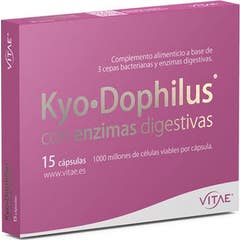 Vitae Kyodophilus aux enzymes digestives 15caps