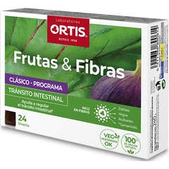 Ortis Fruits&Fibres Regular Transit Intestinal 24 Cubes