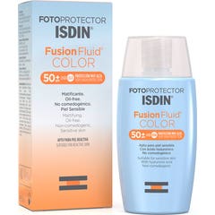 Fotoprotector ISDIN® Fusion Fluid Color SPF 50+ 50 ml