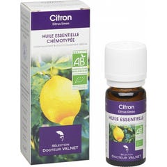 Docteur Valnet Huile essentielle de citron biologique 10ml