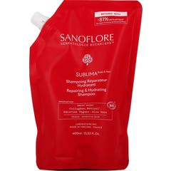 Sanoflore Sublima Shampoing Réparateur Hydratant Recharge 400 ml