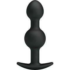 Pretty Love Anal Balls Silicone Stimulation Spécial 10.3 Cm - Noir 1pc