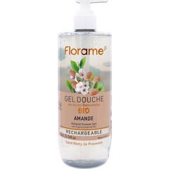 Florame Gel Douche Bio Amande Rechargeable Bio 750 ml