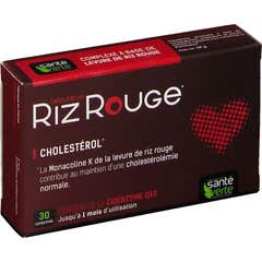 Santé Verte Levure De Riz Rouge 30 Comprimés