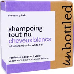 Unbottled Shampoo Solide Tout Nu Cheveux Blancs 75 g