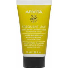 Apivita Mini Acondicionador Capilar Diario Camomila Y Miel 50ml *