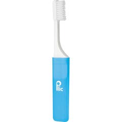 Plic Brosse Dents Voyage Souple Étui Ventilé Dupont Bleu 1 ut