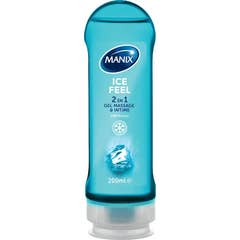 Manix Gel de massage intime 2 en 1 Ice Feel 200 ml